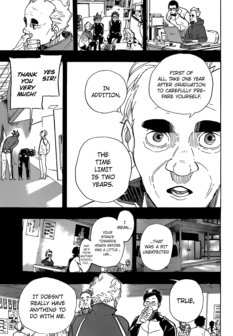 Haikyuu!!, Chapter 370 image 13